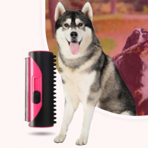 Pet hair remover, dog brush, cat brush