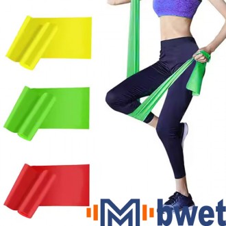 High-Quality Latex Stretch Bands For Resistance Training And Therapy Non-Toxic, Eco-Friendly  (150*15cm)
